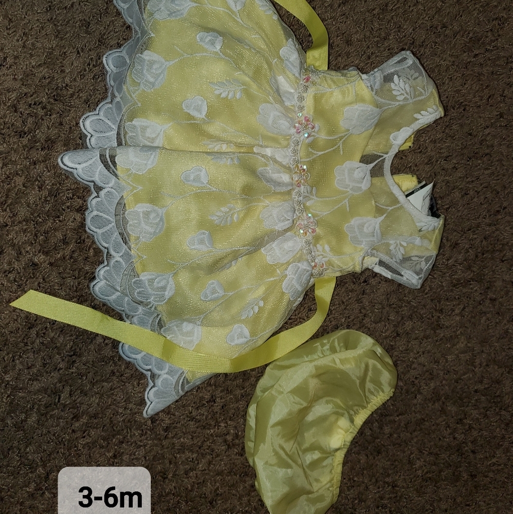 Baby dress 3-6m
